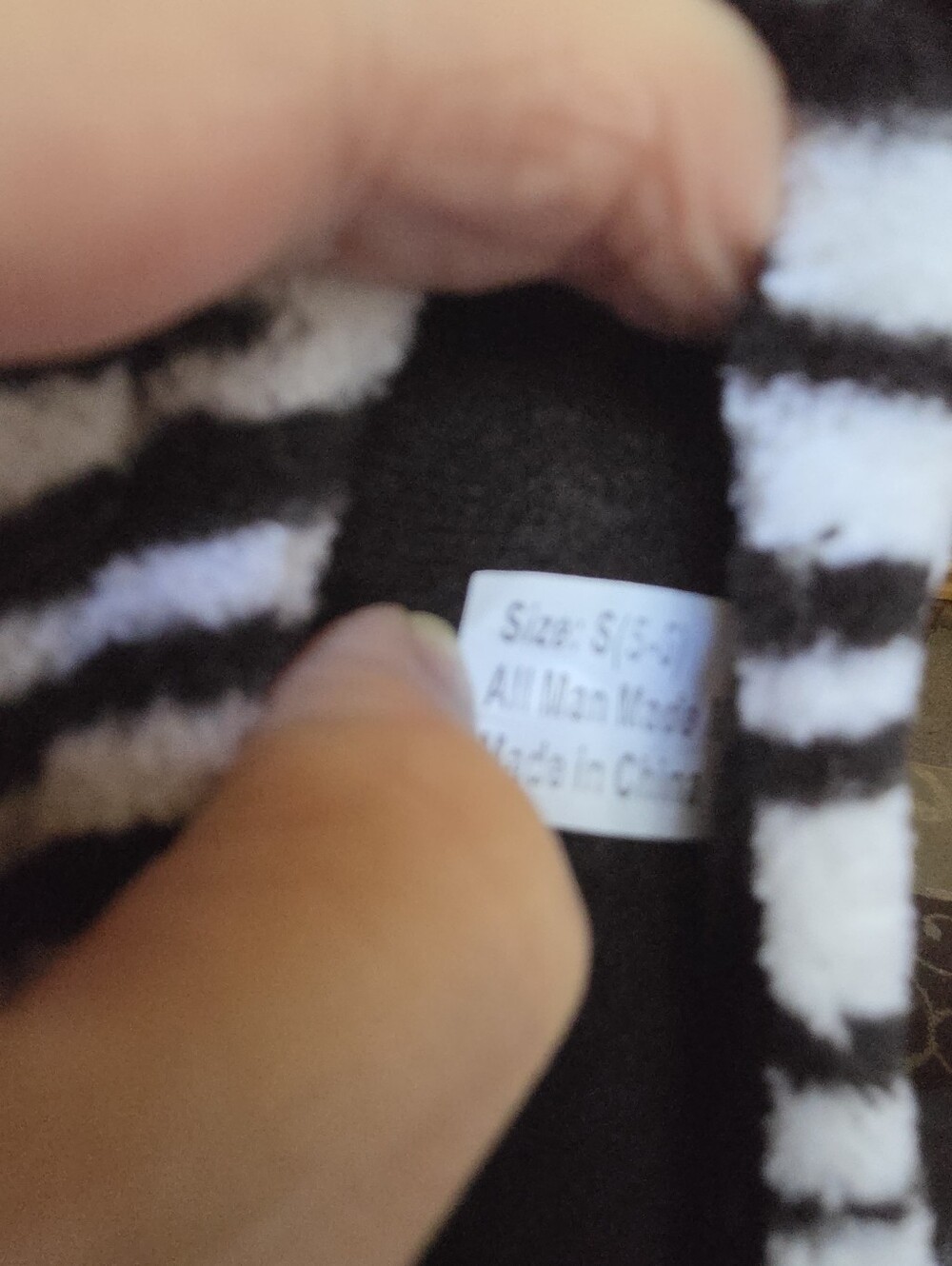 Gold Toe Ballet Slipper Zebra Print SzS 5-6 NWT - Picture 8 of 8